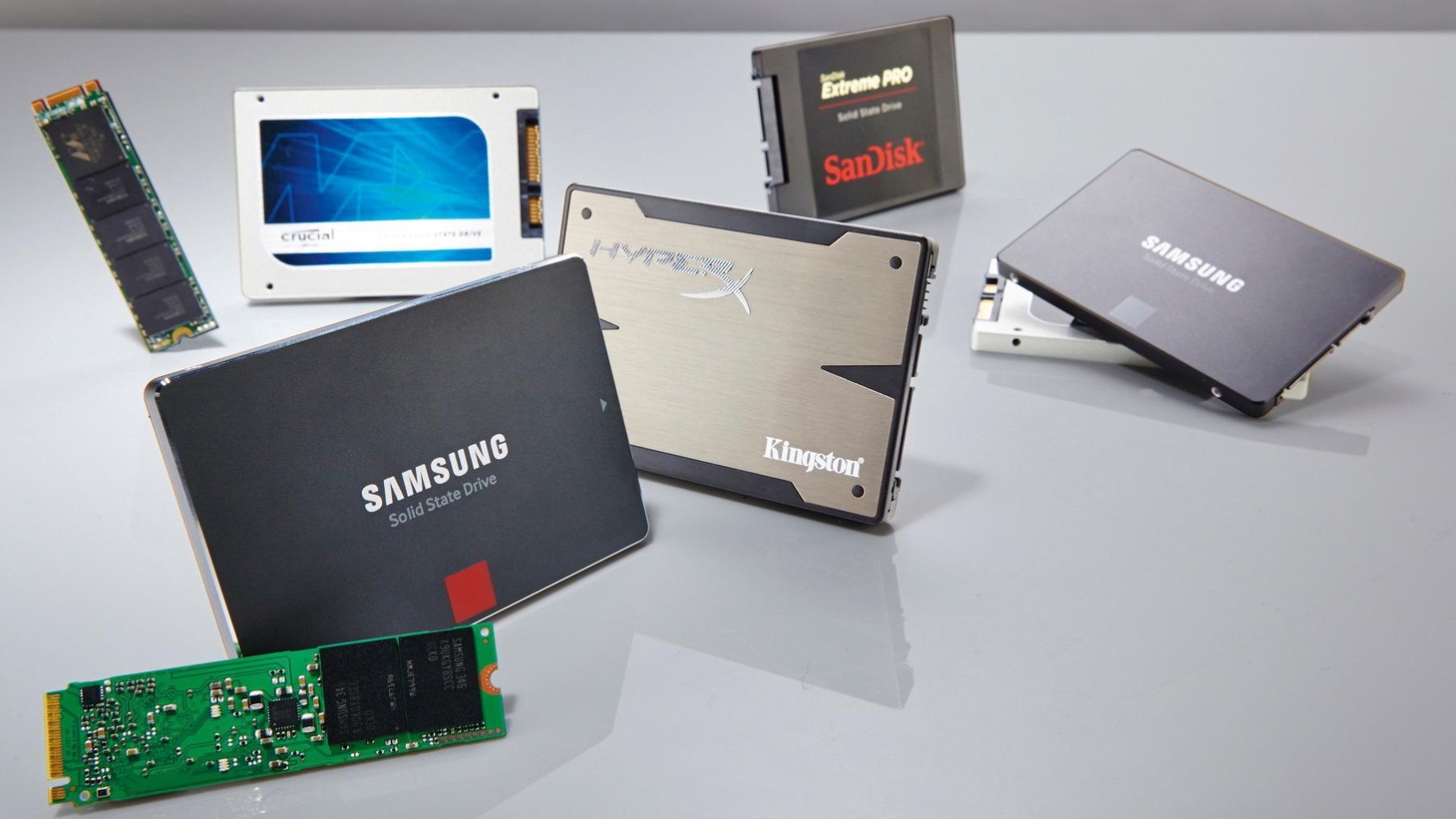 types de périphériques de stockage