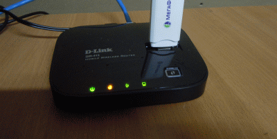 Voyant orange sur le routeur