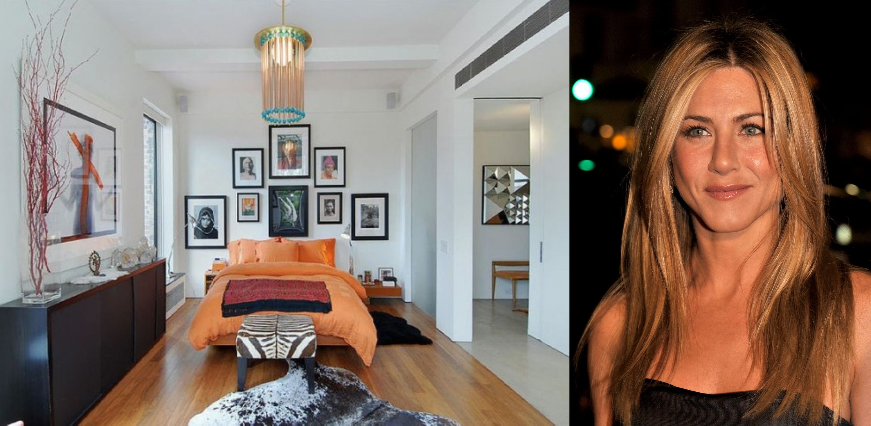 La chambre de Jennifer Aniston