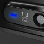 Caméra sur un ordinateur portable.