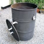 Fumoir d'un tonneau.