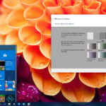 Ajuster les couleurs sur un ordinateur portable.