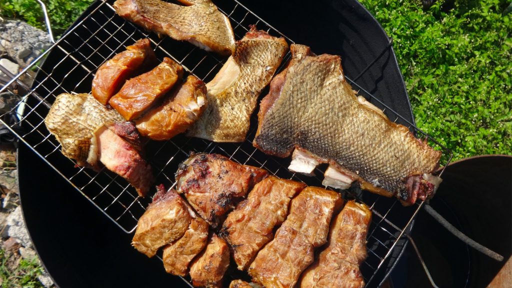 Les produits sont fumés.