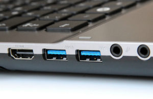 Connecteurs dans les ordinateurs portables