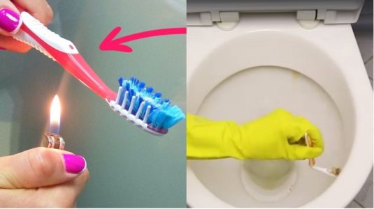 se brosser les dents avec une brosse à dents