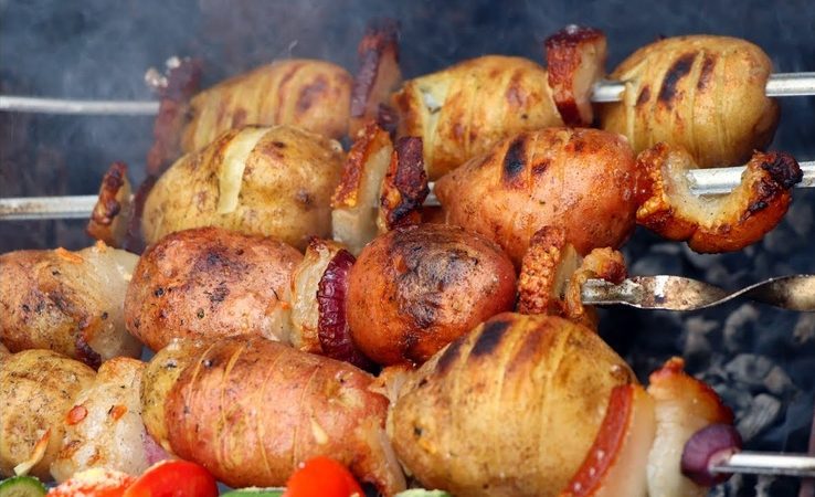 Pommes de terre au bacon.