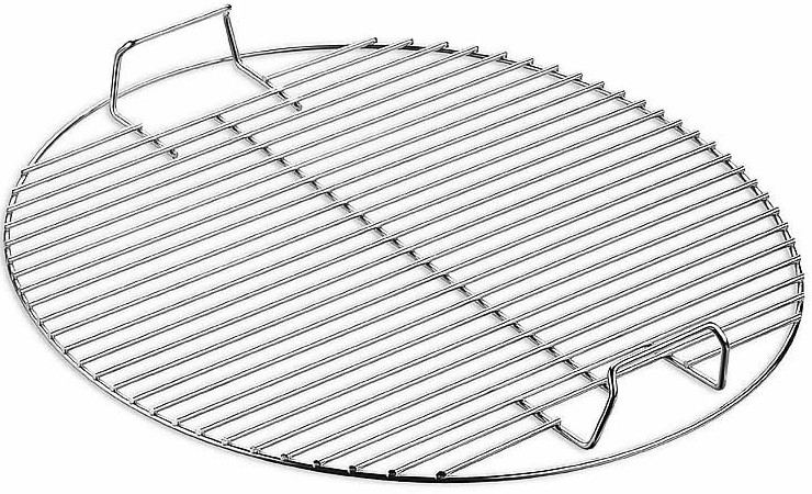 Grille de gril ronde.