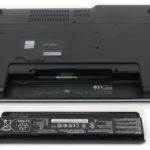 retrait de la batterie