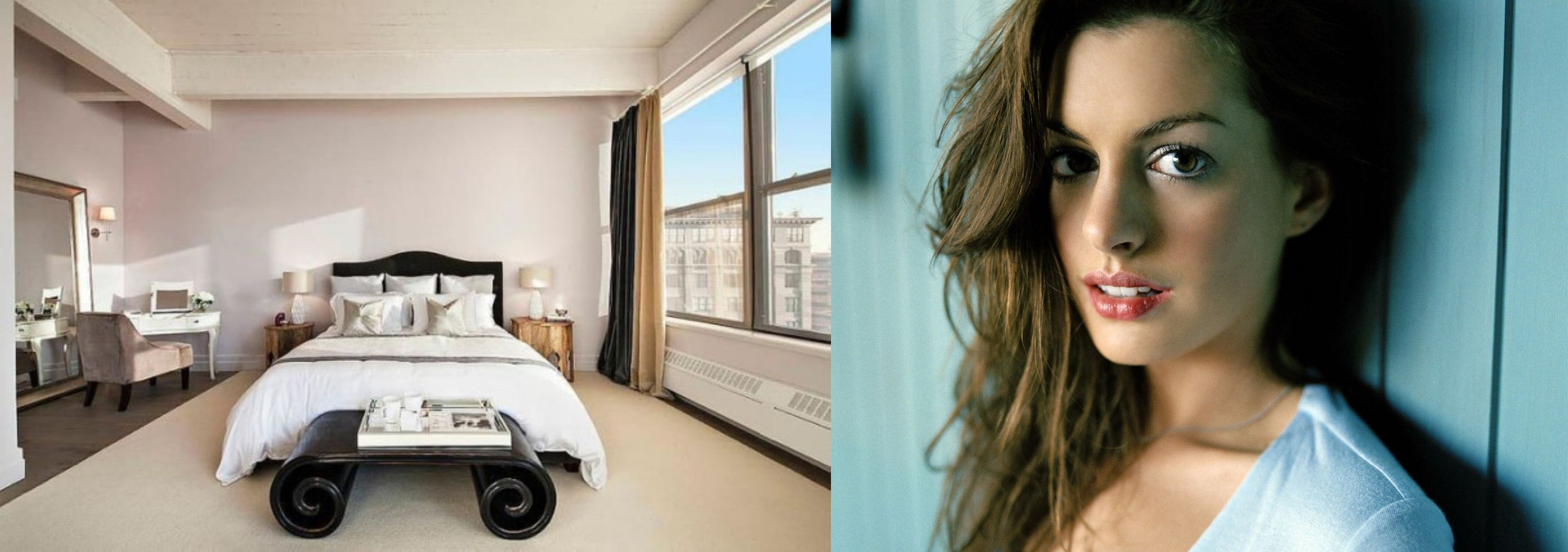 Chambre d'Anne Hathaway