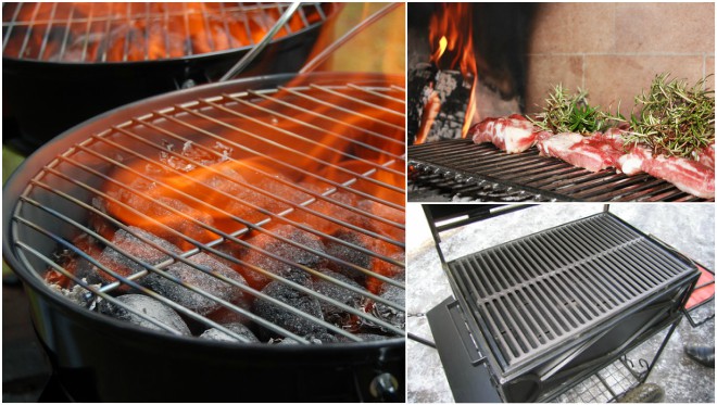 Diverses grilles de grill.
