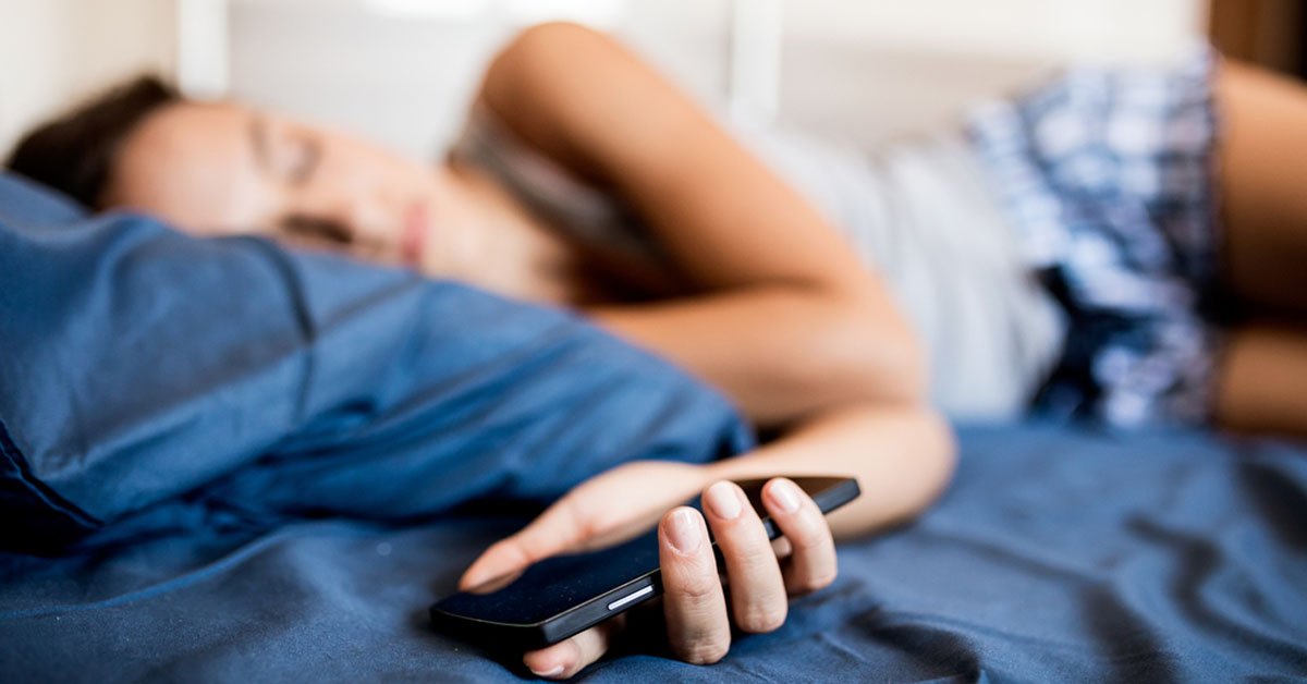 dormir avec un smartphone