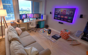 Télévision et ordinateur