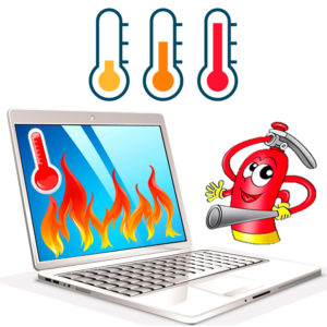 température de l'ordinateur portable