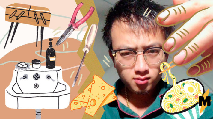 Comment ils réparent la plomberie en Chine avec de la nourriture