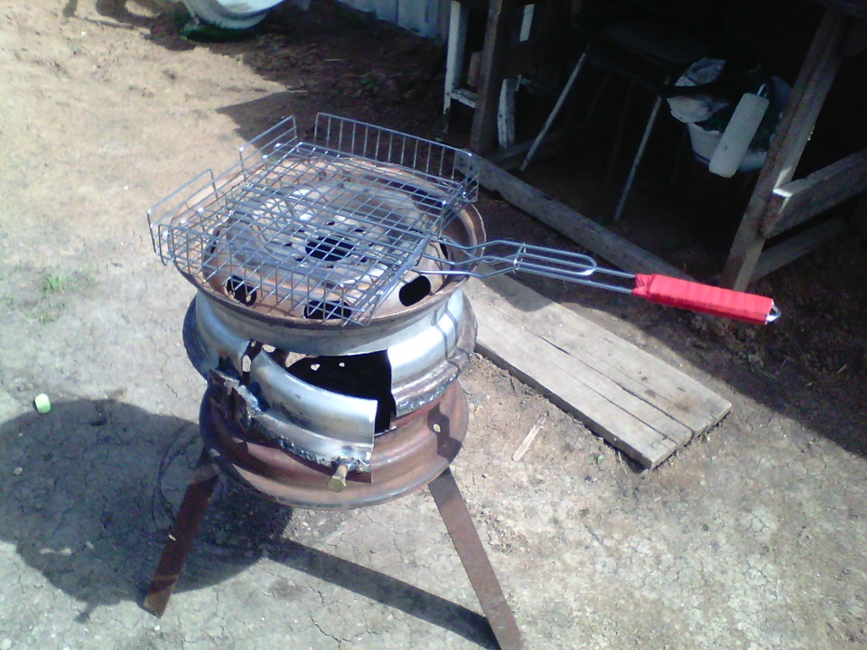 Barbecue sur pattes.