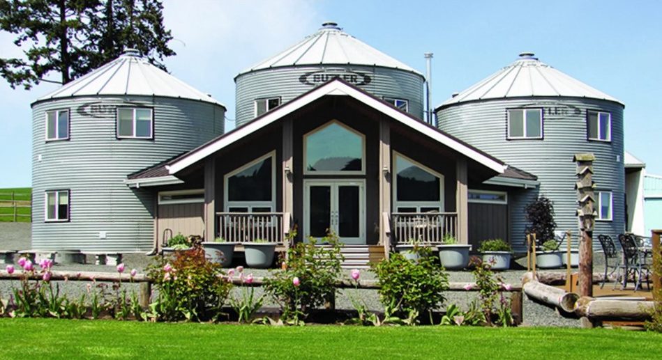 tours de silo de maison écologique