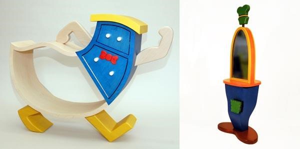 Photo de meubles amusants