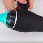 Aspirateur du sèche-cheveux pour collecter les petites particules