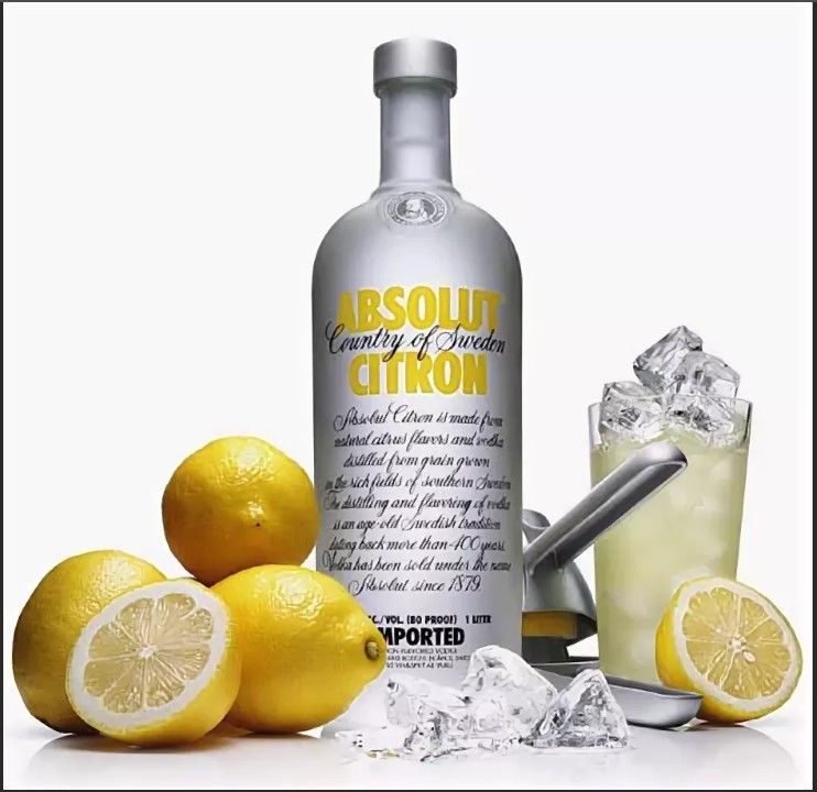 Vodka de chat et citron