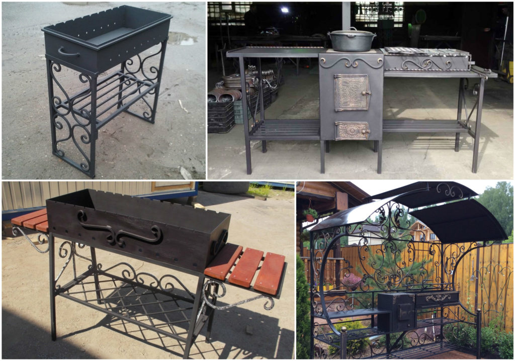 Possibilités de barbecues.