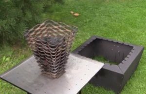 Hauteur du barbecue.