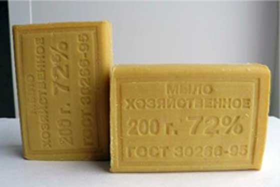 peut être lavé avec du savon