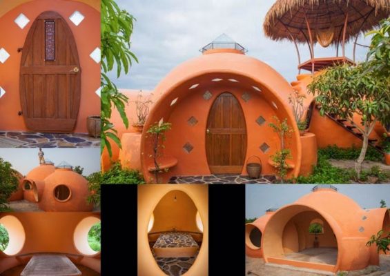 Le gars lui-même a construit une maison confortable en seulement 40 jours