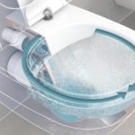 Dignité anti-éclaboussures des toilettes.