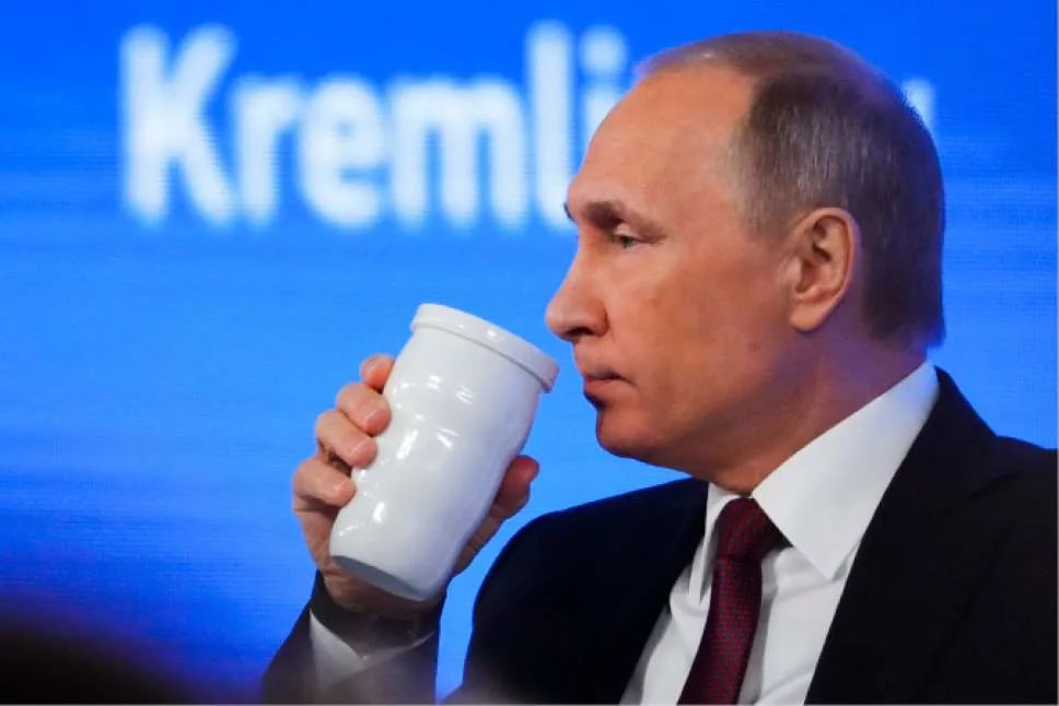 Le verre thermos qui a surpris le président russe