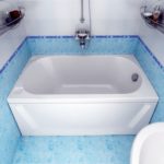 Baignoire en acrylique.