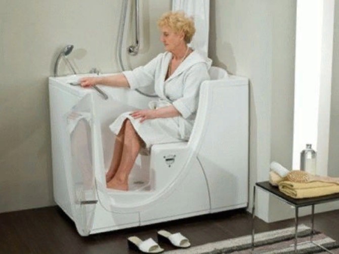 bains pour personnes âgées