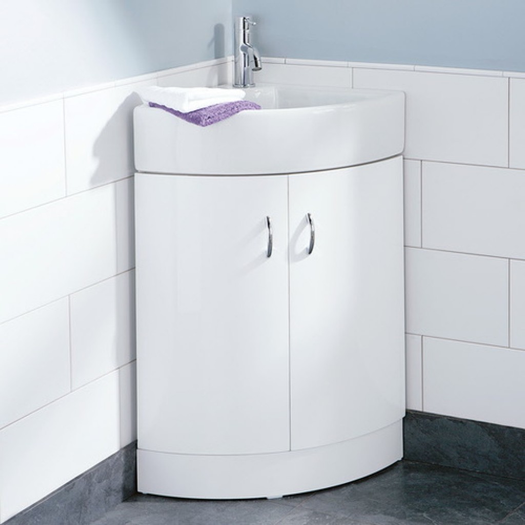 Meuble d'angle avec évier..