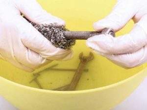 nettoyage de la rouille