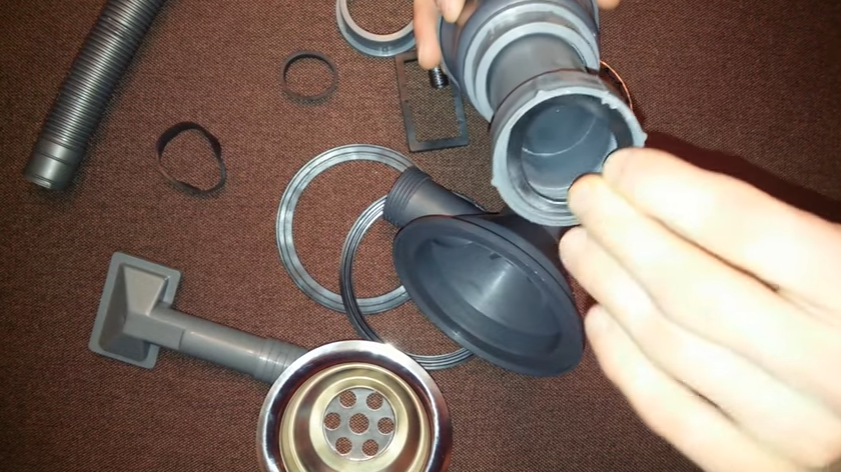 Nous installons le joint.