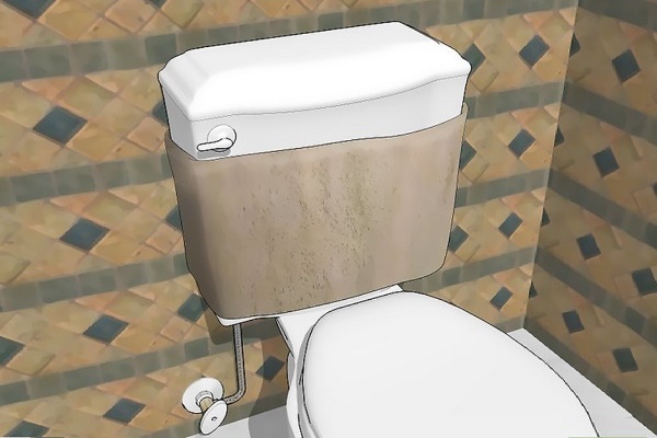 condensation sur le réservoir