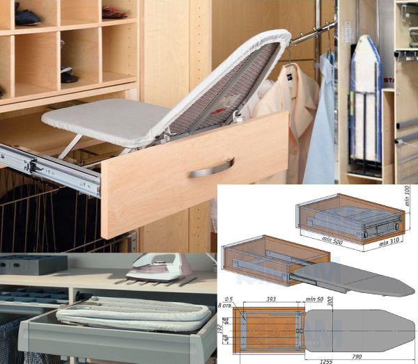 planche rétractable