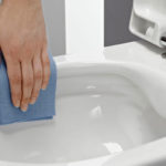 toilettes sans rebord