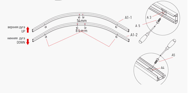 Pare-chocs en caoutchouc.