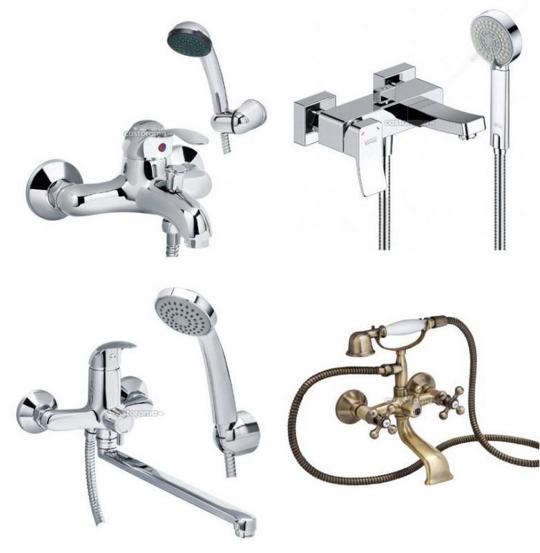 Types de mélangeurs.