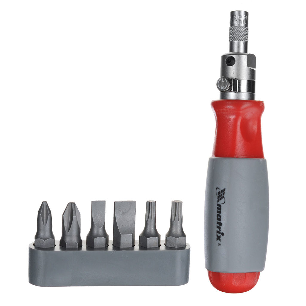 Tournevis réversible.