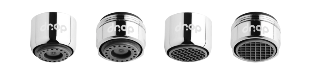 Options d'aérateur pour les robinets.