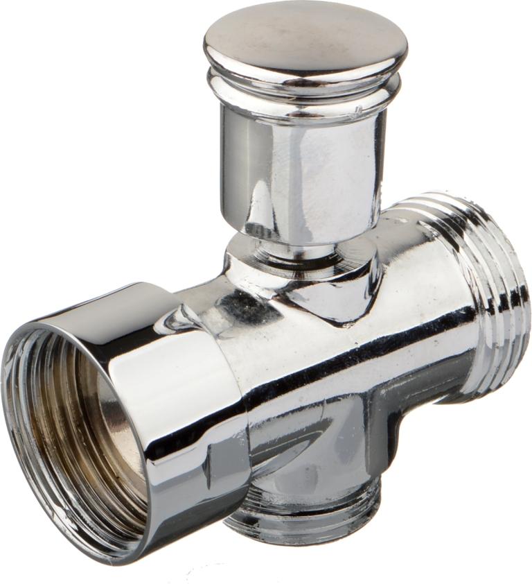 Inverseur à bouton-poussoir.