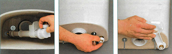 Nous réparons la valve.