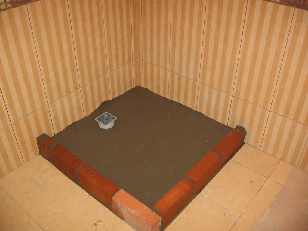 Imperméabilisation de la palette.