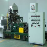 Équipement pour la production de batteries.