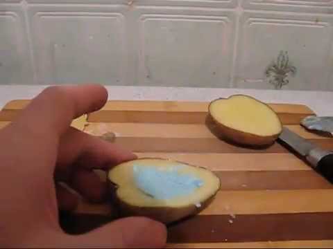 Batterie de pomme de terre.