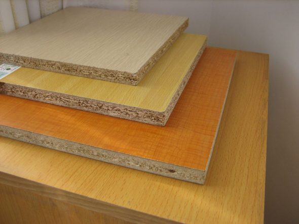 Panneaux de particules.