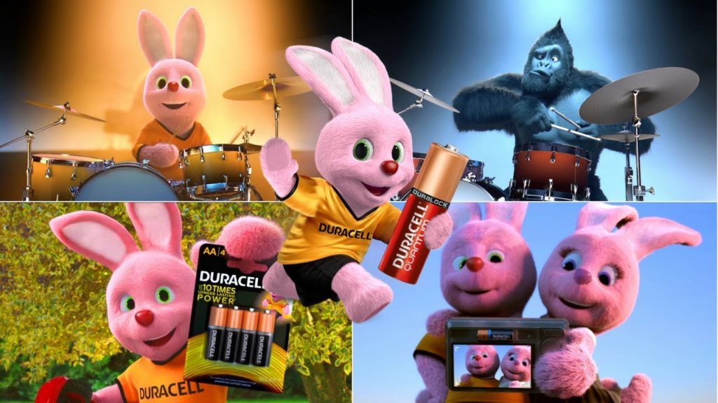 Lapin de Duracell.