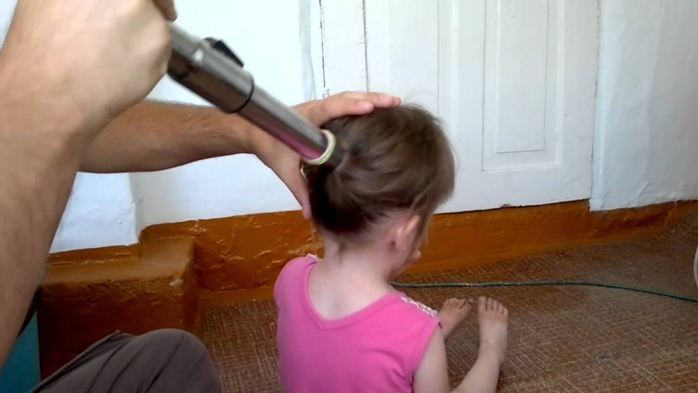 au lieu d'un sèche-cheveux