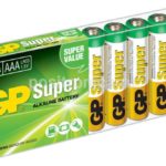 Piles alcalines et alcalines.